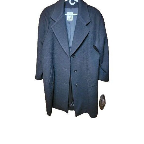 Vintage New Jones New York 100% Pure‎ Wool Coat Size XL - Picture 12 of 16